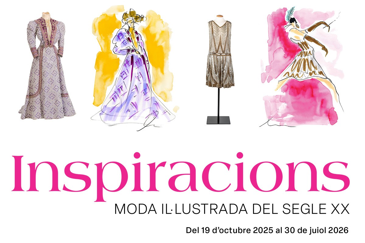 Imatge exposició: "Inspiracions. Moda il·lustrada del segle XX"